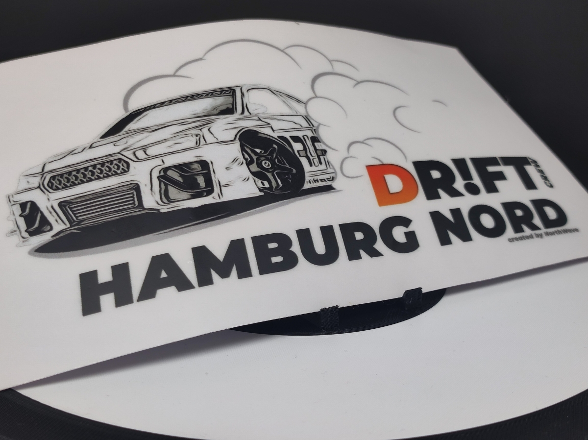 DR!FT Crew Hamburg - Aufkleber Logo II - 10 Stck