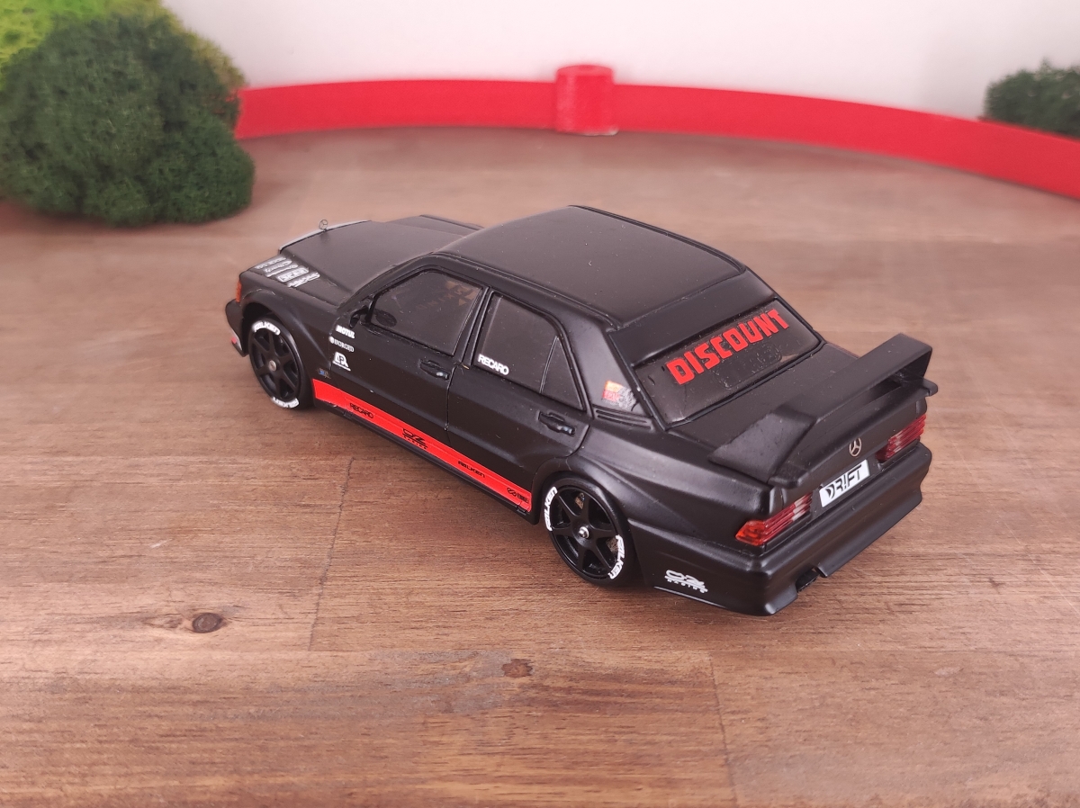 Dr!ft Racer - Mercedes 190 EVO II black - #219