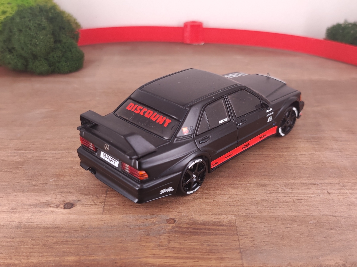 Dr!ft Racer - Mercedes 190 EVO II black - #219