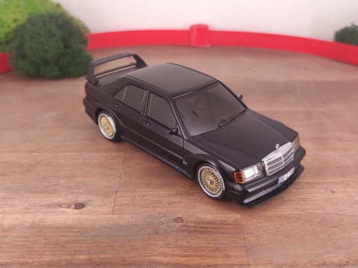 Dr!ft Racer - Mercedes 190 EVO II black - #222